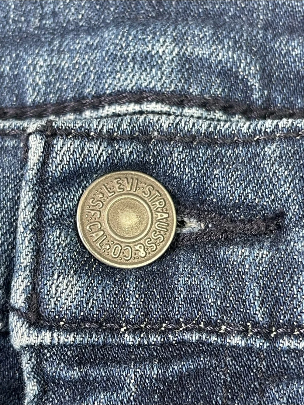Levi's 502 Regular Taper Fit Medium Wash Denim Jeans 36x32